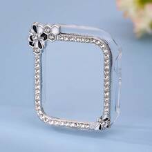 1 Set Butterfly, Rhinestone, Bee, Daisy Watch Case Series Compatible With Apple Watch 38/40/41/42/44/45/46/49mm, Suitable For Apple Watch S11/S10/9/8/7/6/5/4/3/2/1/SE - Multicolor - View 10