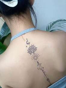 Temporary Tattoos - Blue - View 3