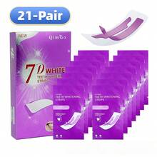 7D+PAP+干式粘合剂+紫色牙齿美白贴，牙齿美白，美白贴，深度清洁，口腔护理，美白贴，清新口气，美白贴，旅行和居家使用，紫色美白，7-14-21对，干式粘合剂，紫色牙齿美白贴 - 紫色+PAP+乾貼+牙貼 - 查看 13