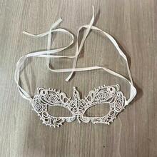 1 件女士蕾丝性感复古镂空装饰面具，适合舞会、万圣节 - 彩色 - 查看 12