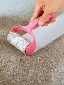 1/3/5片装绒毛滚筒替换装粘毛刷滚筒替换纸，用于去除毛衣灰尘 - 多色 - 查看 9