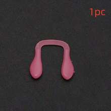 1/4 miếng đệm mũi silicon hình chữ U thoải mái cho kính mắt - Thiết kế chống trượt và chống hằn vết, phù hợp với hầu hết các loại kính, giảm áp lực lên lông mi và cải thiện tầm nhìn, phụ kiện hỗ trợ thị lực, đệm mũi công thái học, chất liệu silicon bền (Lưu ý: Sản phẩm được kẹp vào) - Nhiều màu - Xem 13