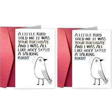 1pc Elegant Bird Theme Birthday Greeting Card With Envelope - Suitable For All, Holidays & Occasions, Back To School, Stationery - Multicolor - View 10