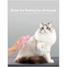 Pet Bath Brush, Dog Massage Brush, Cat Hair Removal Gloves, Pet Grooming Tools, Silicone Pet Brush, TPR Soft Bristle Brush, Adjustable Wrist Strap, Gentle Combing, Hair Cleaning, Bath Brush, Dog And Cat Hair Removal Device, Bath Time, Pet Hair Care, Skin-Friendly. - Multicolor - View 5