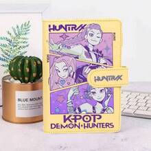 Portable Detachable Loose-Leaf Notebook, Student Diary, Same Design As Magic Hunter Team - Multicolor - View 3