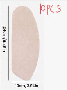 3/5pairs Of Thigh Wear Protection, Transparent Invisible Wear Protection Thigh Strap, Transparent Waterproof Patch, Waterproof And Breathable, Unisex, Waist Strap Patch, Personalized Gift For Preventing Thigh Friction In Winter, Valentine's Day Gift, Birthday Gift - Arc - View 7