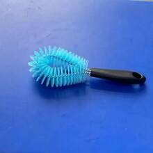 فرشاة تنظيف الشقوق الصغيرة، مناسبة لتنظيف الأكواب والغلايات وأواني الشاي والأكواب والجدران وأغطية الزجاجات وتنظيف المراوح - متعدد الألوان - مشاهدة 1