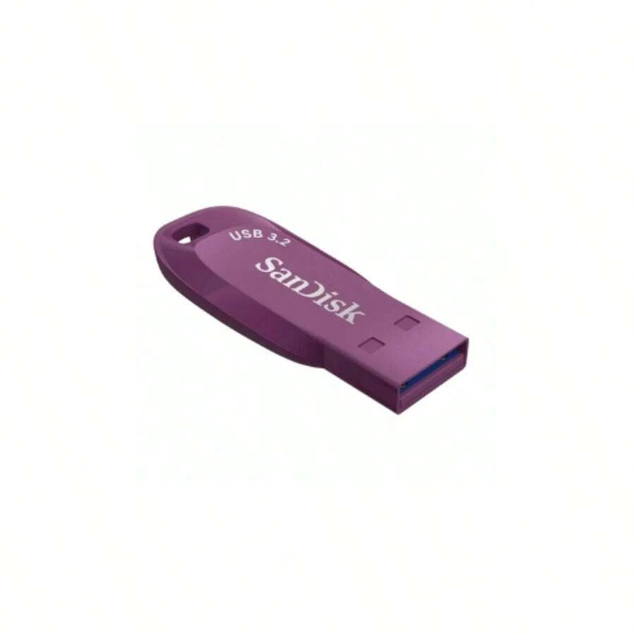 Memoria USB  32 Gb SanDisk Ultra Shift 32GB, USB 3.0, Memoria USB con diseño color azul turquesa - Morado - Ver 1