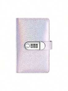 1pc New Shiny Cash Savings Passbook A6 Wallet, Can Hold Bills, Popular Budgeting Notebook - Multicolor - View 9