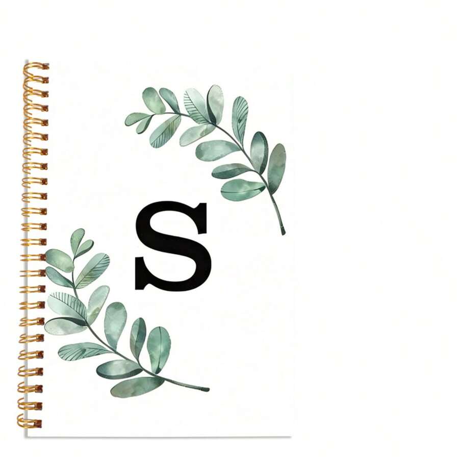 DANPERJI 1pc A5 Spiral Bound Notebook Green/Black/White - A - View 1