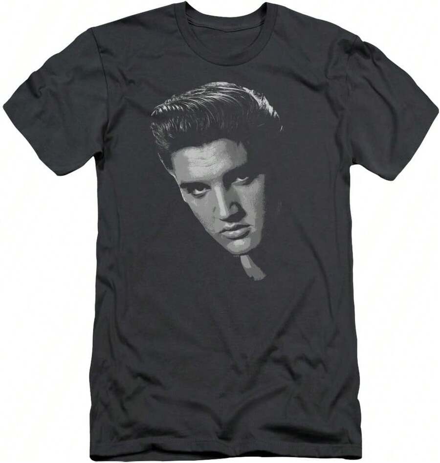American Idol Slim Fit Unisex Adult T Shirt For Men And Women - Black - View 1
