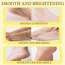 BOVEY Máscara Exfoliante para Pies con Limón y Niacinamida: Exfoliación Suave, Nutrición y Suavidad Intensa | Uso Tras el Baño o Exposición Solar | Regalo de San Valentín 2026 para Novia/Mamá/Amada | Textura Suave para Todo Tipo de Piel Incluyendo Sensibles | 40g*7 Unidades - Exfoliante - Ver 3