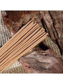 Minimalistischer Lederstruktur Hintergrund passend zu dunkel farbiger geprägter Räucherstäbchenhalter, integrierter Halter für Räucherstäbchen, moderne Zen Wohndekoration - mehrfarbig - Übersicht 7