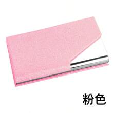 Beveled Stainless Steel Business Card Holder, Fashionable Flip-Top Name Card Credit ID Card Case Back To School - Bevel Business Card Box - View 40
