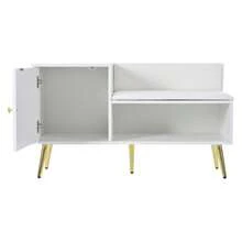 Shoe Cabinets - White - View 7