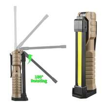 New Dual-Sided COB Foldable Work Light With Strong Magnet, 3 Light Sources, Bright Flashlight, Repair Lamp - Work Light - View 7