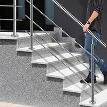 Stair Railing, Stainless Steel Handrail, Balustrade, Balustrade Bars, Terrace Balustrade, Stair Kit - 3 Traverses - View 7