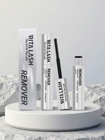  RITALASH 簇状假睫毛卸除液，不含乳胶，适用于敏感眼部，温和清洁眼部，可卸除假睫毛、稀疏睫毛、DIY睫毛嫁接、睫毛粘合剂和密封剂。