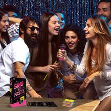 Trò chơi Thử thách Ca hát Đỉnh cao: Nhịp độ nhanh! Trò chơi vui nhộn dành cho 2-10 người chơi với micro đồ chơi, kiểm tra kiến thức âm nhạc của bạn trong hoạt động trò chơi nhóm hoặc gia đình thú vị này, trò chơi giải trí cho các bữa tiệc. - Nhiều màu - Xem 5