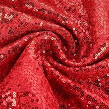 1 pieza de tela brillante con lentejuelas de 3mm de colores, adecuada para decoración de fondo de boda, alfombra, confección de vestidos DIY, material brillante - A - Ver 39