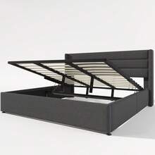 Bed Frames - Gray + Linen + 180cm*200cm - View 10