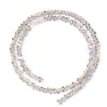 1 String 4mm Small Irregular Glass Beads, DIY Craft Supplies For Jewelry Making, Necklace, Bracelet, Earrings, Keychain, Accessories, Gifts For Holidays, Valentine's Day - Multicolor - View 11