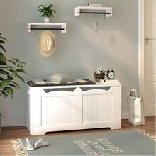 Aufbewahrungsbänke - Weiß - Übersicht 6