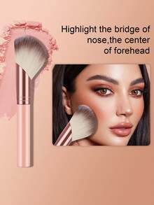 这款24件套的Eid节日化妆刷套装包含15支柔软的化妆刷，例如散粉刷、腮红刷、轮廓刷、高光刷、粉底刷、鼻影刷、眼影刷、眉刷、唇刷和细节刷；此外还包含3个液体化妆蛋、4个三角粉扑、1个睫毛夹和1个刷子清洁碗。适合初学者、专业化妆师和新手美妆爱好者使用。 - 粉色 - 查看 4