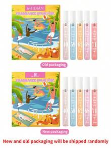 4瓶/5瓶 40毫升/10毫升 巴西系列香氛喷雾，礼盒包装，限量版室内外香氛喷雾，多层次提神香氛，持久自然清新迷人，散发优雅的Janeiro香草、椰子、花果香、柑橘香、木香和海洋香调，适合约会、派对、聚会、旅行、度假、居家、酒店、办公室等多种场合，是馈赠亲朋好友的理想之选。 - 彩色 - 查看 11