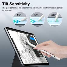 适用于 2018-2025 款 iPad 的触控笔，支持快速充电的磁吸式触控笔（第一代），支持倾斜感应和防误触功能，兼容 iPad Air 3/4/5/M2/M3、iPad Mini 5/6、iPad 6/7/8/9/10/11、iPad Pro 和 Pro 11 英寸/12.9 英寸/M4。是送给母亲、家人、朋友、孩子、生日或节日的理想礼物。 - 藍色的 - 查看 2
