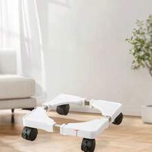 carrito organizadorAUNMAS Carrito de Plantas con Ruedas Soporte Ajustable para Plantas Caddy Universal para Plantas para Patio de Jardín Interior y Exterior - como en la foto - Ver 4