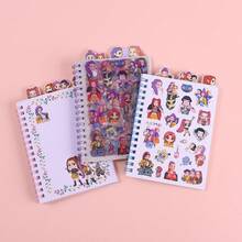 Mattel K-POP Witch Hunting Girl Group 3-In-1 Spiral Notebook, Anime/Internet Celebrity Popular Cartoon Cute Rumi Zoe PET Sticker - Multicolor - View 4