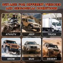 Outdoor Rescue Towing Rope - Including Steel Hook+Reflective+Storage Bag - Thick And Thick Towing Rope - Suitable For Use In Cars And Trucks - Suitable For Various Scenarios Such As Towing And Rescuing Vehicles When They Break Down, Towing, Etc - 16英尺 - 查看 3