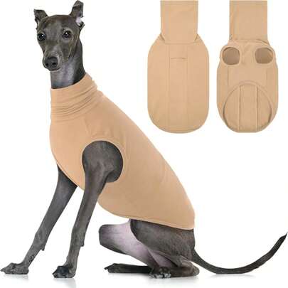 1pc Dog Fleece Sweater, High Collar Dog Jacket, Warm Winter Dog Sweater, Pullover Suitable For Large Dogs Such As Golden Retriever, Corgi