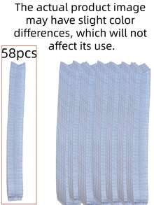 jakehoe 108pcs/Set Disposable Broom Covers, Essential Household Items. Made Of Electrostatic Adsorption Fabric, Effectively Removes Hair And Dust, Easy Cleaning. Suitable For Classrooms, Offices, Bedrooms, Living Rooms, Hotels, Dorms And Other Spaces. Transparent Garment Storage Bags With Zipper Closure, Moisture-Proof Storage For Jackets, Shirts, Skirts, Pants And Other Clothing. - A - View 8