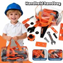 Kids Pretend Play Tool Box Set With Screwdriver, Realistic Toy Tools For Boys And Girls, Interactive Home Playset, Birthday/Christmas/New Year Gift - Simulation Toolkit - View 5