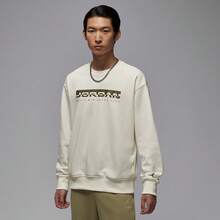 Jordan 男士 AS BRK HM FLC CREW LB 针织圆领卫衣 IQ2978-133 - 米色 - 查看 1