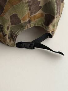 Mũ lưỡi trai Soft Crown Camo, mũ phong cách đường phố hip hop ngoài trời, mũ snapback vành mềm thêu chữ, phong cách skater hippie chicks. - Nhiều màu - Xem 8