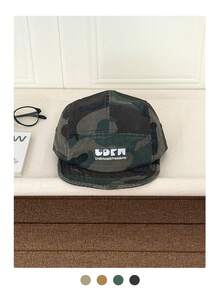 Mũ lưỡi trai Soft Crown Camo, mũ phong cách đường phố hip hop ngoài trời, mũ snapback vành mềm thêu chữ, phong cách skater hippie chicks. - Nhiều màu - Xem 13