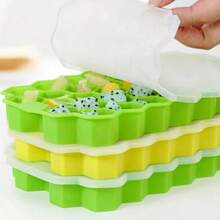 Silicone Meatball Mold, 37 Grids, With Lid, Honeycomb Pattern, Rice Ball Maker, Fish Ball Maker, Beef Meatball Maker, Meat Tools, Kitchen Accessories - Multicolor - View 9