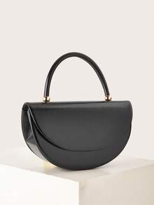 优雅女士手提包，简约链条手拿包，轻盈奢华派对/晚宴包，完美女友生日礼物，适合派对、婚礼、正式场合，可与派对礼服、晚礼服和亮片裙完美搭配。 - 黑色 - 查看 3