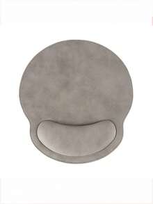 Apoio de Pulso para Mouse com Costura na Borda, Descanso de Pulso para Laptops, Mouse Pad Antiderrapante Acessórios de Mesa de Escritório, Acessórios de Escritório, Suprimentos de Escritório, Decoração de Escritório - Redondo - Visão 6