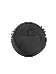 "New Sweeping Machine With 360° Obstacle Avoidance: Perfect For Busy Households - Let Technology Take Care Of Your Cleaning!" - Black - View 1