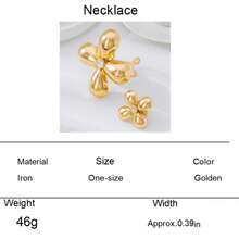 优雅百搭的几何水滴形水钻手链戒指首饰套装，适合正式场合和送礼。 - 金黃色 - 查看 7