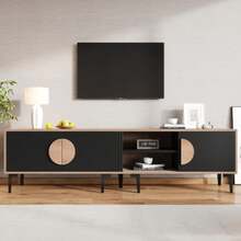 Television Stands & Entertainment Centers - Black - View 6