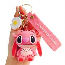 Disney Stitch Keychain, Suitable As A Gift For Friends During The Back To School Season, Party Gift, Cute Keychain, Fun Design - Multicolor - View 6