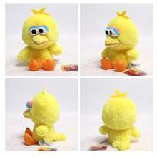 Sesame Street 1个20厘米芝麻街经典艾摩、甜饼怪、大鸟毛绒玩偶，中号柔软填充玩偶，可爱圣诞节生日礼物，英语培训机构道具 - 彩色 - 查看 9