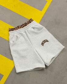 New Leopard Print Letter Embroidery Street Casual Long Pants Unisex Versatile Hooded Sweatshirt - 迷彩衛衣 - 查看 8