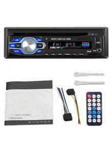 1 Din 12V Car DVD CD Player Car MP3 Stereo Car Hands-Free Autoradio BT Audio Radio 5014 Car Styling Wireless Remote Control - A - View 6