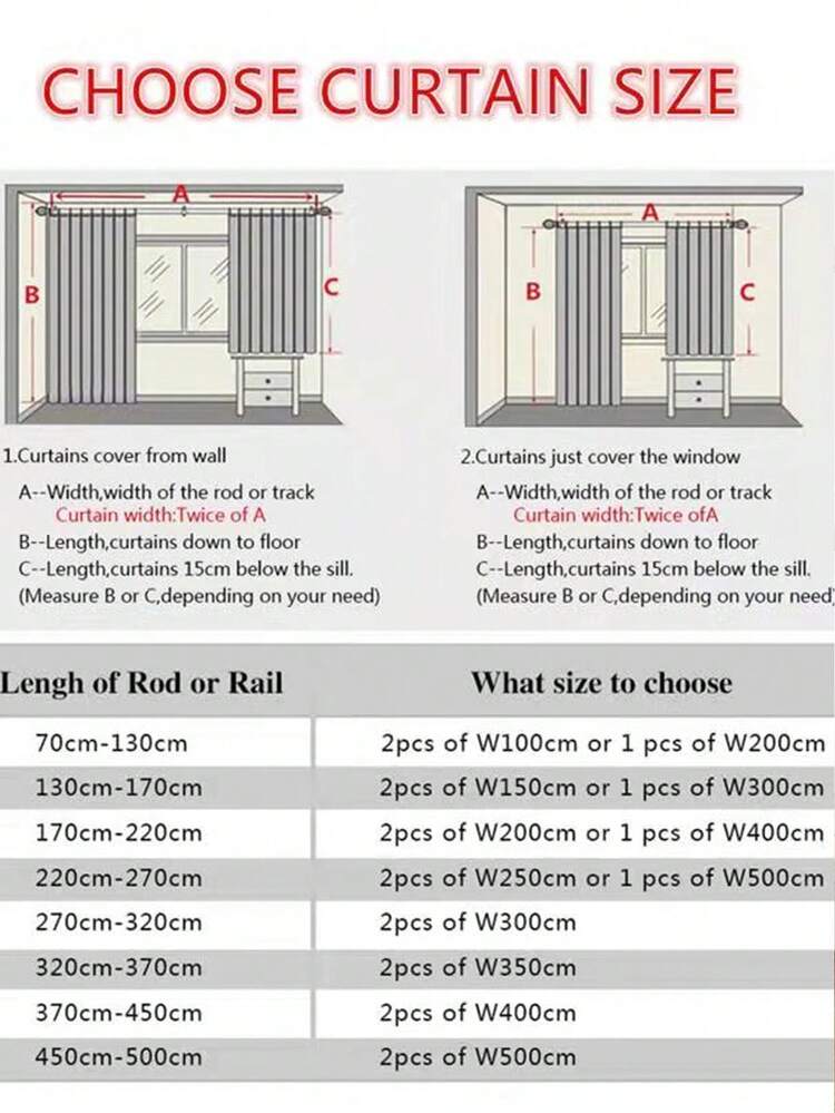 1pc Perforated High Precision Embroidered Voile Curtain - Multicolor - View 8